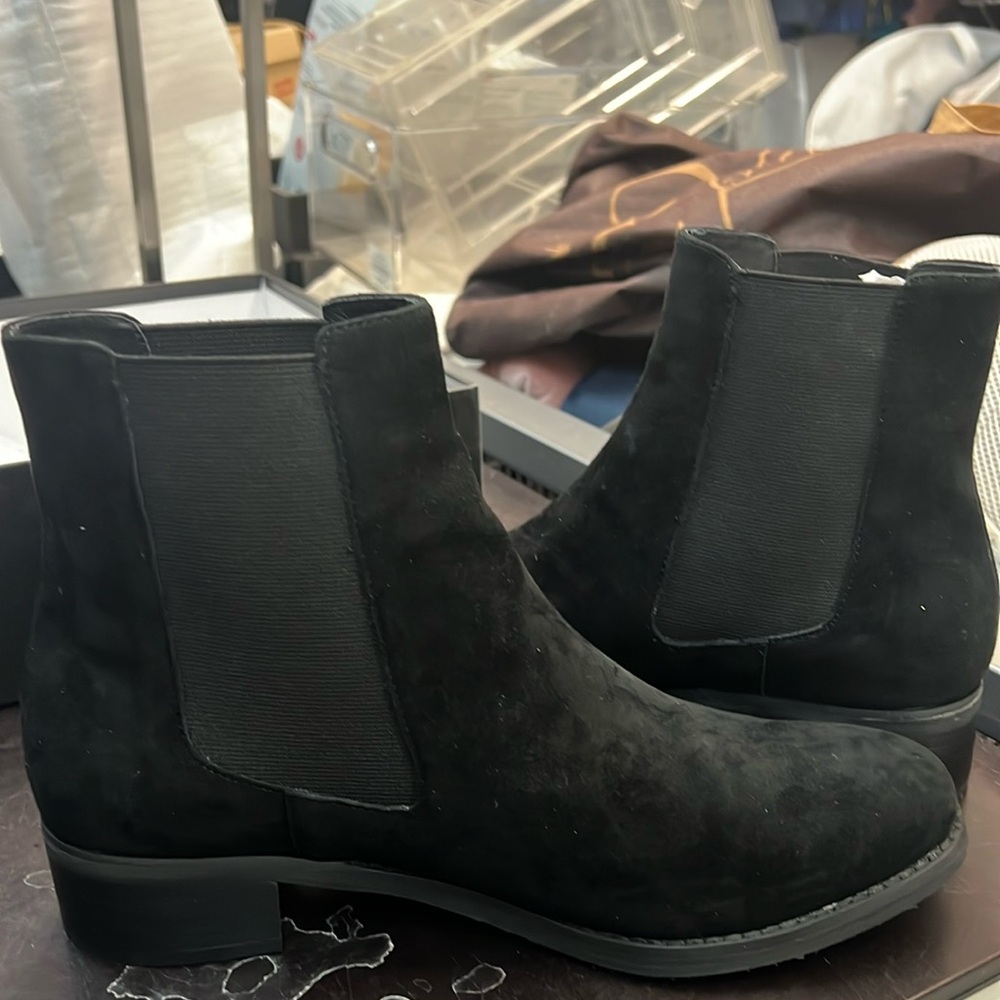 Maud Frizon Leather Boots 40 - Picture 12 of 15